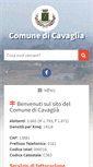 Mobile Screenshot of comune.cavaglia.bi.it